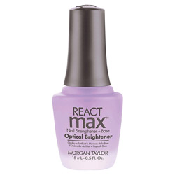 Morgan Taylor React Max Optical Brightener Base Coat 0.5 oz (295503 813323023997) photo