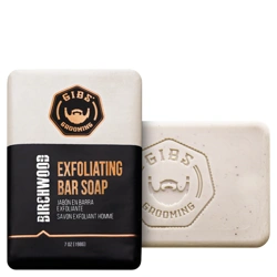 GIBS Grooming Birchwood Exfoliating Bar Soap