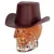 Gibs Colorado Kid Beard, Hair & Tattoo Oil in Glass Skull 1oz