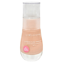 La Bella Donna Ultimate Pure Perfection Liquid Mineral Foundation SPF 15 Amber (LMFA-01 876879002090) photo