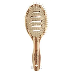Olivia Garden Healthy Hair - Eco-Friendly Bamboo Brush - Ionic Paddle