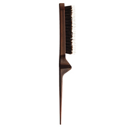 Olivia Garden Style-Up - High Performance Professional Folding Teasing Brush - Combo 100% Boar & Ionic Bristle