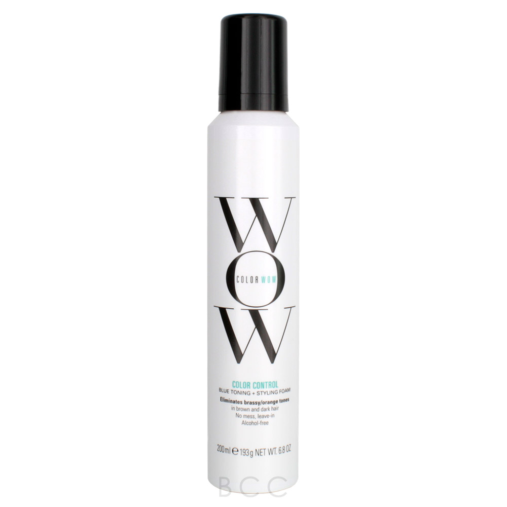 Color Wow Color Control Blue Toning Styling Foam Beauty Care Choices