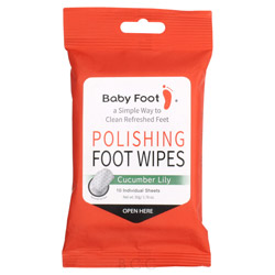Baby Foot Polishing Foot Wipes 10 applications (4533213676954) photo