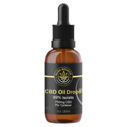 Pure Source CBD Oil Drops 99% Isolate 750mg (ISO750-30) photo