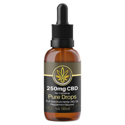 Pure Source Pure Drops Full Spectrum Hemp CBD Oil 250mg (DPS250-30) photo
