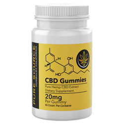 Pure Source CBD Gummies 50 piece (GUM20-50) photo
