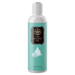 Pure Source CBD Massage Oil 4 oz (CMO100-4) photo