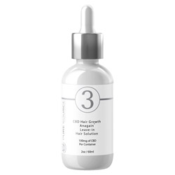 Pure Source CBD Hair Growth Anagain Leave-in Hair Solution 100mg (HGSOL-60) photo