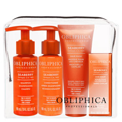 Obliphica Seaberry Travel Kit - Fine to Medium 4 piece (OBLI-7290013093868 7290013093868) photo