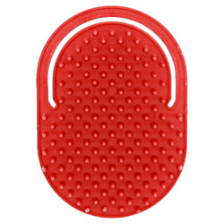 Suavecito Mustache Finger Comb Red (Auto-D) photo