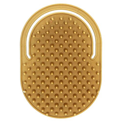 Suavecito Mustache Finger Comb Gold (Auto-D) photo