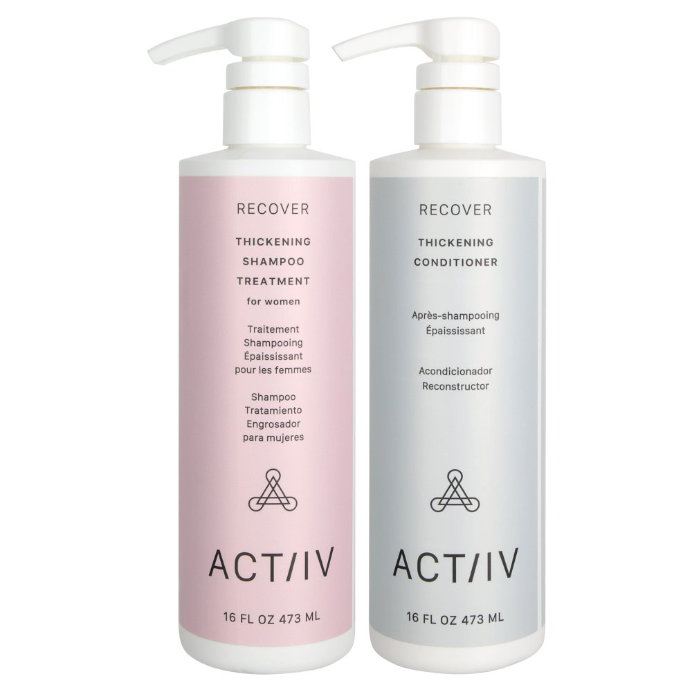 Actiiv Recover Thickening Shampoo & Conditioner Duo Women Beauty