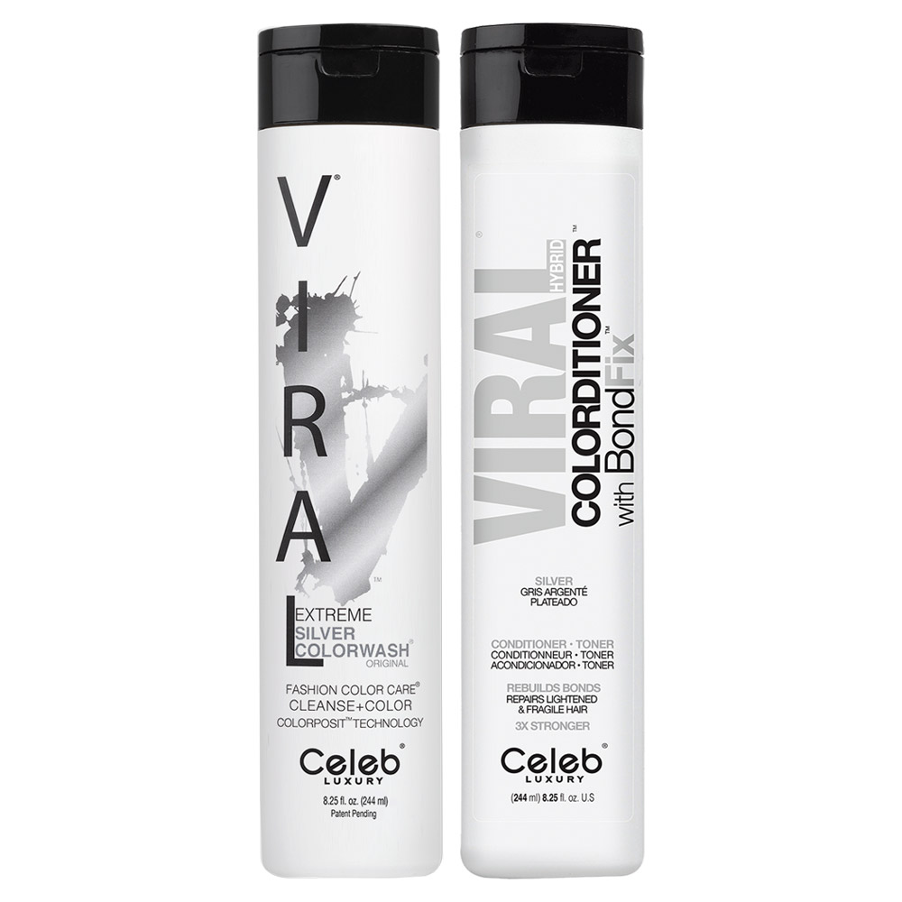 Celeb Luxury Pastel Silver Healthy Color Duo | Beauty Care Choices