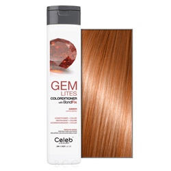 Celeb Luxury Gem Lites Colorditioner with BondFix Amber (Copper Brown) (259307 814513024268) photo