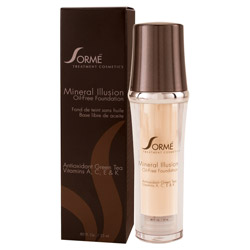 Sorme Mineral Illusion Oil-Free Foundation Porcelain (126200 768106006714) photo