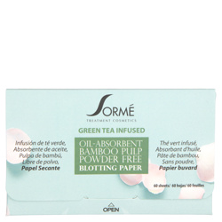 Sorme Natural Blotting Paper Green Tea (768106653130) photo