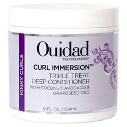 Ouidad Curl Immersion Triple Treat Deep Conditioner 12 oz (97512 814591012058) photo