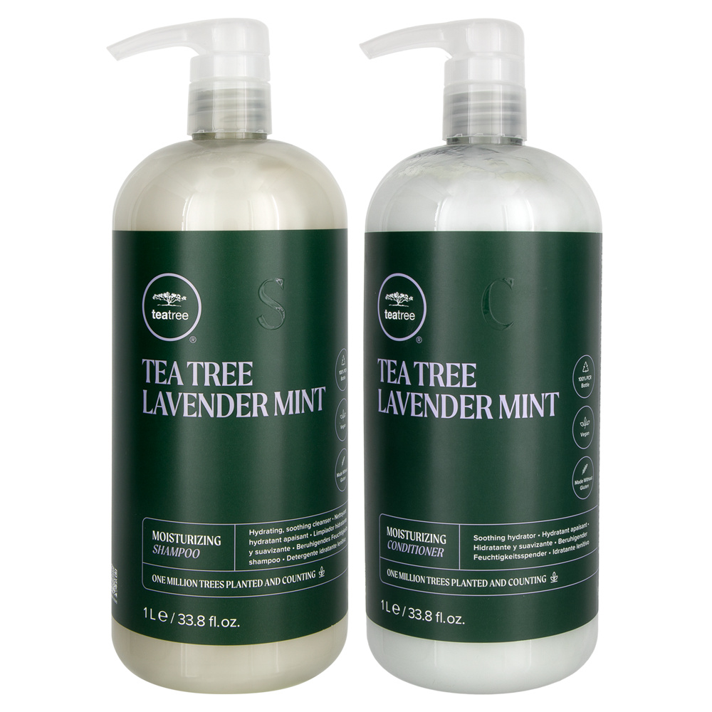 Paul Mitchell Tea Tree Lavender Mint Moisturizing Shampoo & Conditioner