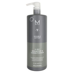 Paul Mitchell Mitch Double Hitter Sulfate-Free 2-In-1 Shampoo & Conditioner 33.8 oz (574990 009531118987) photo