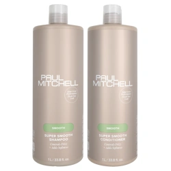 Paul Mitchell Smooth Super Smooth Shampoo & Conditioner Set 