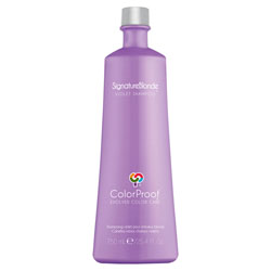 ColorProof SignatureBlonde Violet Shampoo 25.4 oz (65SBSHA25 817808012162) photo