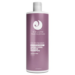 Colure Color Enhance Super Cool Blonde Shampoo 33.8 oz (COSCBS33) photo