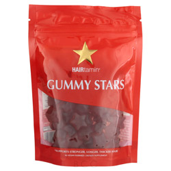 HAIRtamin Gummy Stars 1 Month Supply (HTGUMMY 856344008147) photo