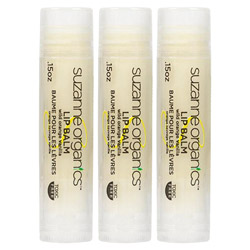 SUZANNE Organics Wild Orange Vanilla Lip Balm 3 piece (SK-SOLB3 843443098520) photo
