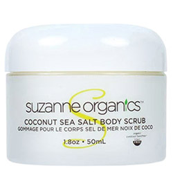 SUZANNE Organics Coconut Sea Salt Body Scrub Travel Size (CSSTRY) photo