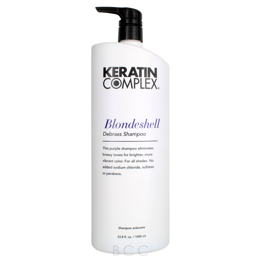 Keratin Complex Blondeshell Debrass & Brighten Shampoo 33.8 oz Beauty