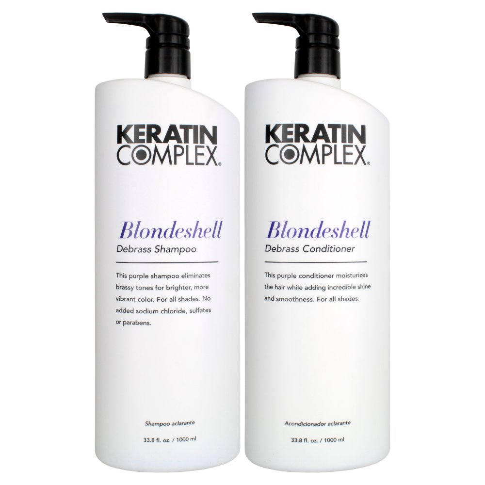 Keratin Complex Blondeshell Debrass Shampoo & Conditioner Duo Beauty