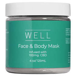 Well CBD Face & Body Mask 4 oz (644216013425) photo