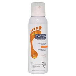 Footlogix Sweaty Feet Formula Mousse 5 4.23 oz (FXP05R0125-ALL 694419261314) photo