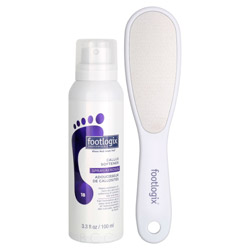 Footlogix Callus Softener Spray & At-Home Foot File 2 piece (694419050055) photo