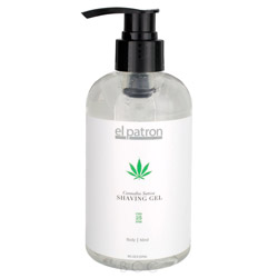 El Patron Cannabis Sativa CBD Shaving Gel 8 oz (PP072583 858526004787) photo