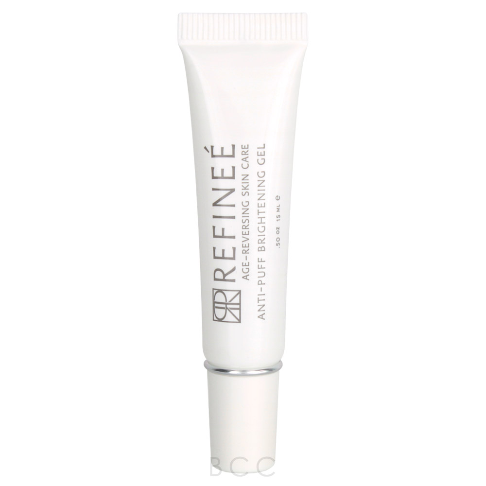 Refinee Anti-Puff Brightening Eye Gel, 0.5 Oz (ca. 15 Ml) – Augenpflege Mit Rosenwasser Für Frische Augen