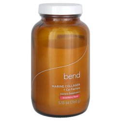 Bend Beauty Skincare Marine Collagen + Co-Factors Dietary Supplement Powder - Strawberry