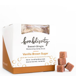 Bonblissity Sweet+Single Moisturizing Candy Scrub Vanilla Brown Sugar (859231006288) photo