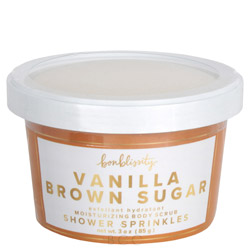 Bonblissity Shower Sprinkles Moisturizing Body Scrub  Vanilla Brown Sugar (859231006462) photo