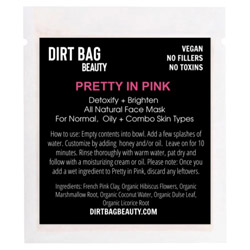 Dirt Bag Beauty Pretty In Pink Clay-Based Face Mask 2 oz (860325001102) photo