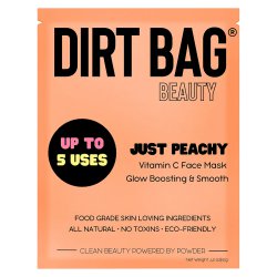 Dirt Bag Beauty Just Peachy All Natural Face Mask Single Use photo