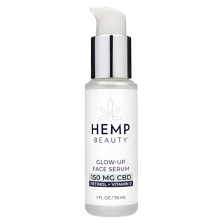 hemp beauty face serum