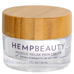 Hemp Beauty Muscle Relax Pain Cream Extra Strength 125 mg CBD (54060001 709016305054) photo