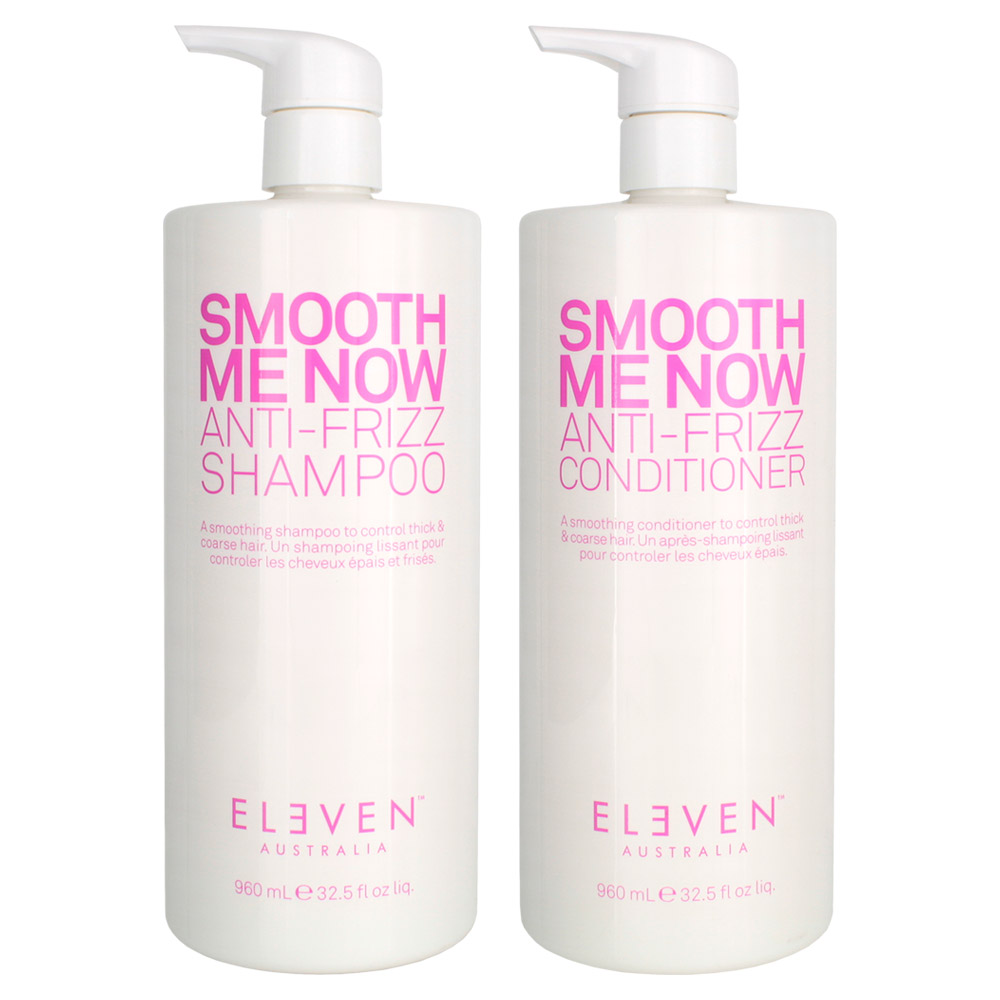 Eleven Smooth Me Now Anti-Frizz Shampoo & Conditioner Duo | Care Choices