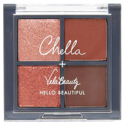 Chella Blushing Rose Eyeshadow Palette - Travel Size
