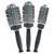 KareCo Thermal Brush Pack 3piece