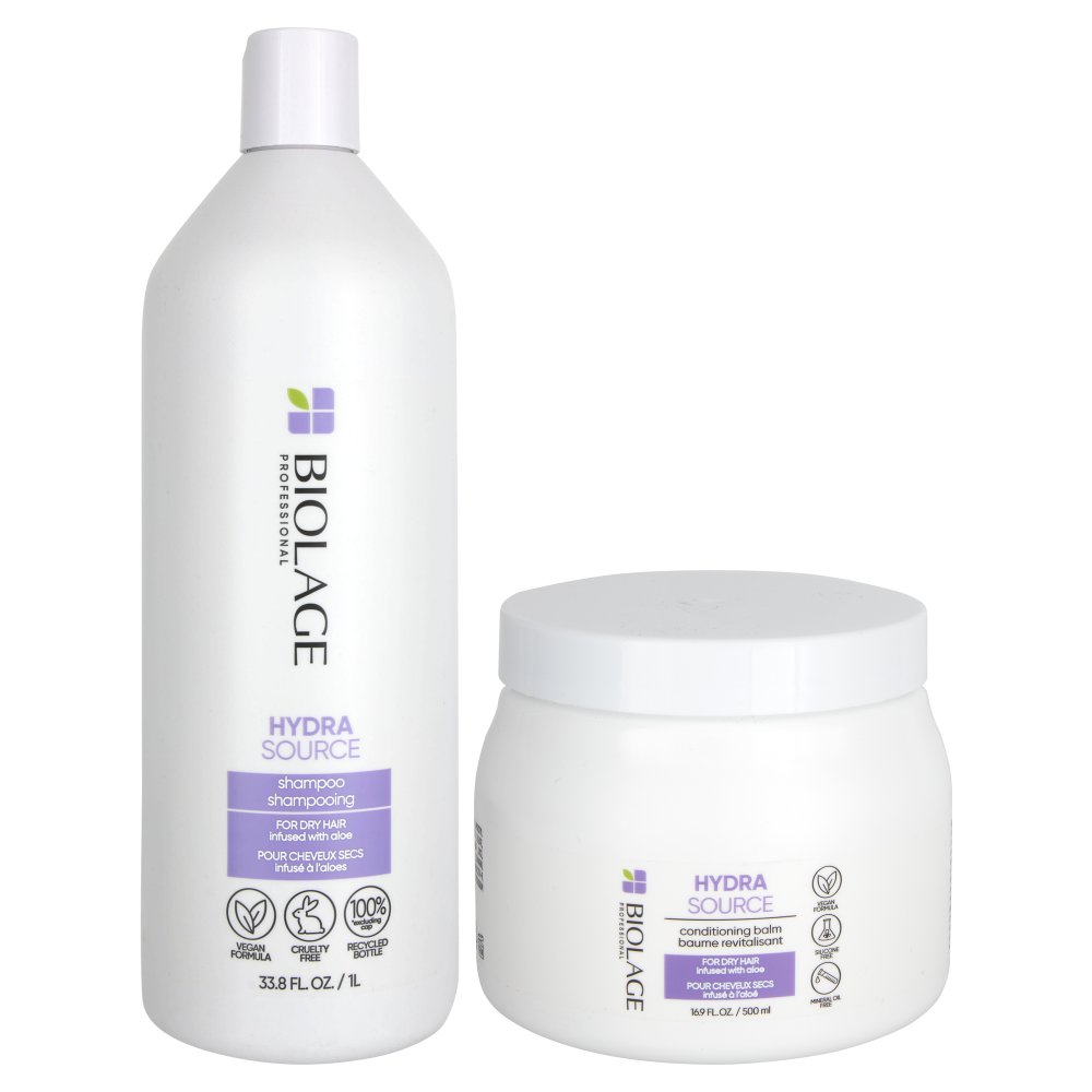 Matrix Biolage HydraSource Shampoo & Conditioner Set | Beauty Care Choices Matrix Biolage HydraSource Shampoo & Conditioner Set | Beauty Care Choices