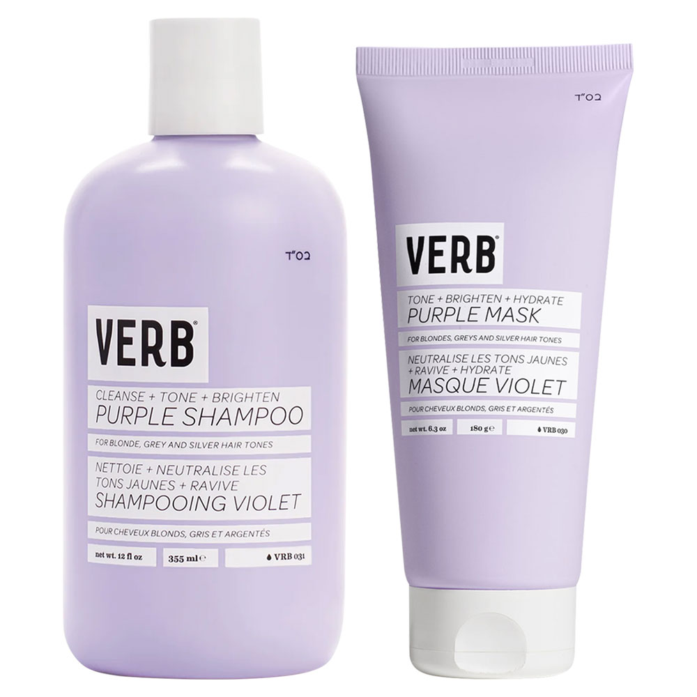 Verb Purple Shampoo & Mask Duo Beauty Care Choices