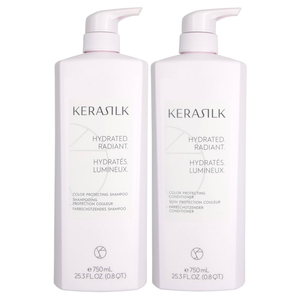 Kerasilk Color Protecting Shampoo & Conditioner Set Beauty Care Choices